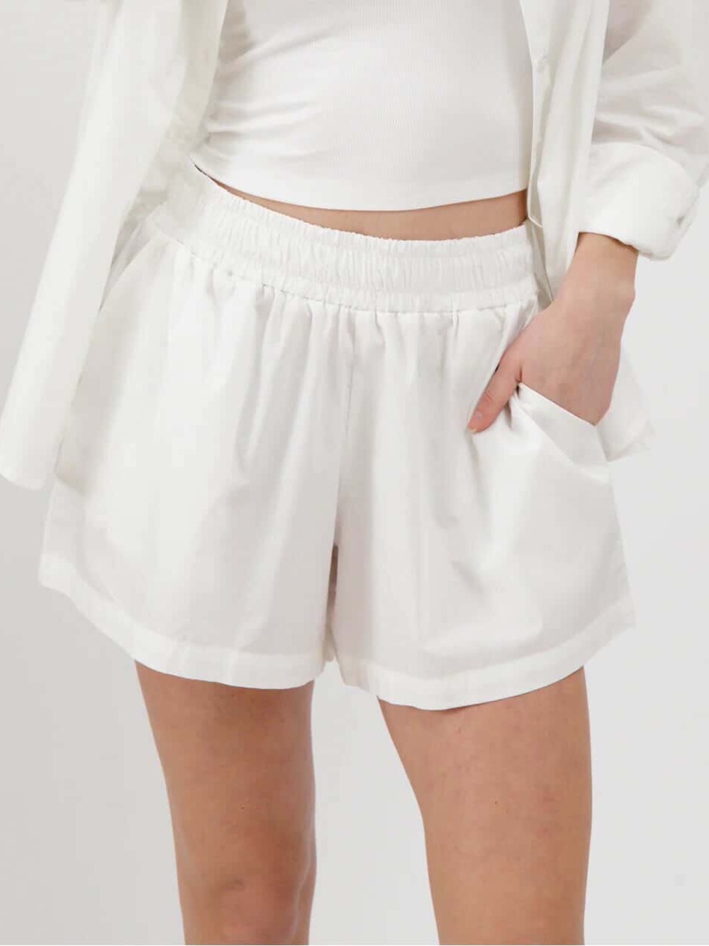 BTL Cotton Poplin Shorts